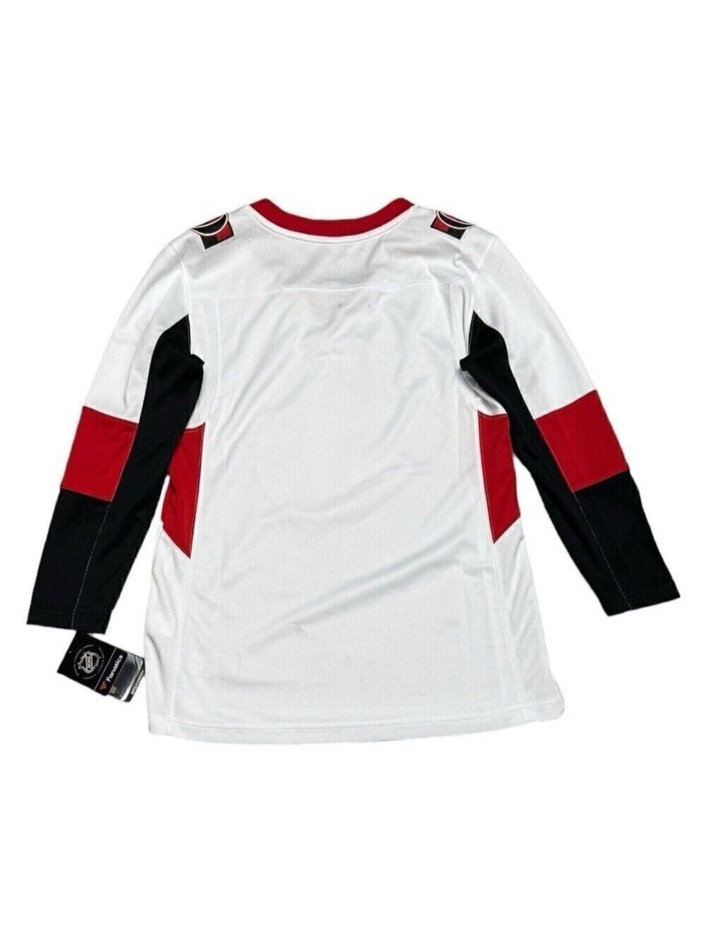 Womens Ottawa Senators Breakaway White NHL Away Hockey Jersey Medium NEW W TAGS - Picture 2 of 7